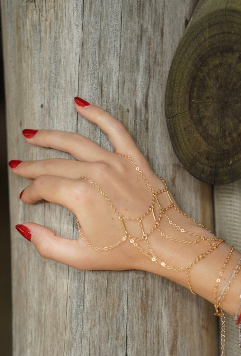 Glove Hand Chain