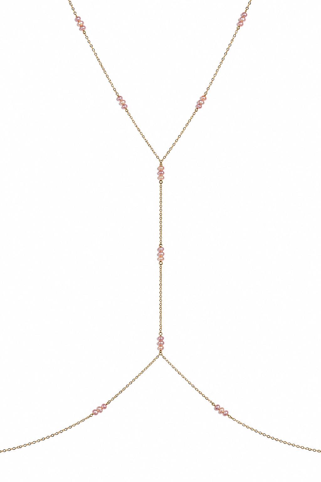 Tiny Pearls Body Chain