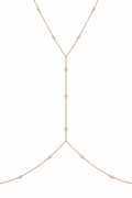 Tiny Single Pearl Bodychain