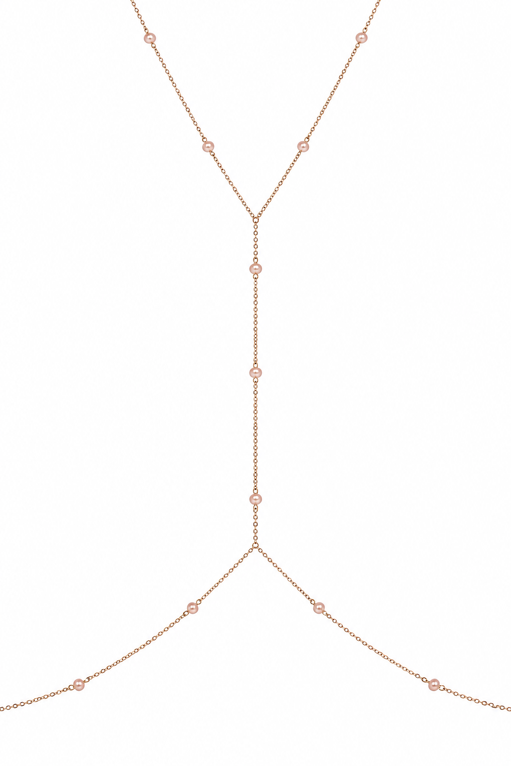 Tiny Single Pearl Bodychain